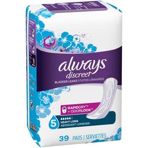 Almohadillas de incontinencia siempre discretas para mujer - Product Image 2