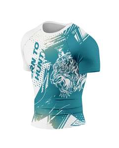 Camisetas de Compresión OEM Estilo Spider-Man, Rashguard Totalmente Sublimado con Talla y Logotipo Personalizados, Hecho en Pakistán - Product Image 3