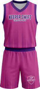 Uniforme de basket-ball fabriqué au Pakistan, maillot d'équipe et short de sublimation, couleur personnalisée, uniforme de basket-ball - Product Image 2