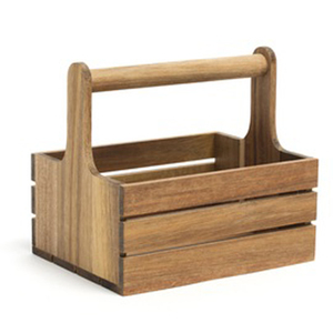 Sofá Caddy de madera de Acacia, diseño a la moda, forma personalizada para bebidas de cerveza, mejores hoteles, restaurantes, Pubs - Product Image 6