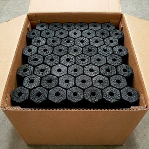 ถ่านก้อนมะพร้าวอัดก้อนถ่านกะลามะพร้าวเผานานขนาด50x120มม - Product Image 5