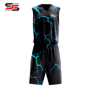 Uniforme de basket-ball sur mesure en gros, nouveau design, dernier prix, qualité supérieure, uniformes de basket-ball réversibles avec design personnalisé - Product Image 3