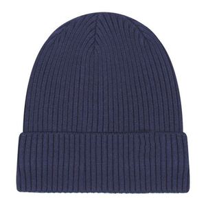 Adulte unisexe automne hiver épaissi chaud mode froid couleur unie tricoté chapeau bonnets pour hommes - Product Image 5