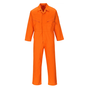 Work Wear Engineer Coverall Hi Vis Tape Cotton Coverall Disposable Uniform Boilersuit Overall Long Sleeves Cotton Workwear <b>Fire</b> - Product Image 3