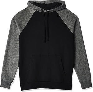 เสื้อมีฮู้ดผ้าคอตตอนสองสีสำหรับผู้ชายเสื้อแนวสตรีทแวร์ผ้าคอตตอน100% งานปักตามสั่ง - Product Image 1