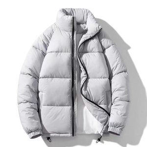 Mens outdoor puffer jacket <b>waterproof</b> windproof hooded lightweight quilted <b>coat</b> warm insulated outerwear for <b>winter</b> - Product Image 4