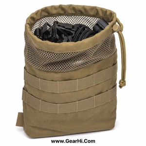 กระเป๋าอเนกประสงค์แบบมีเชือกผูก MOLLE เคลือบ PU กันน้ำ กระเป๋าใส่อุปกรณ์ตาข่าย สำหรับใส่สิ่งของหนัก ทนทาน สำหรับเก็บอุปกรณ์เสริมทางยุทธวิธี 600D - Product Image 3