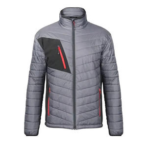 Veste matelassée personnalisée de marque pour hommes Veste matelassée ultralégère de haute qualité pour hommes Vestes d'hiver pour hommes - Product Image 4