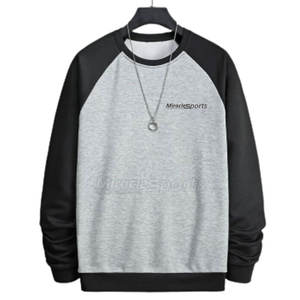 Sudadera de hombre hecha de material duradero de gran venta, sudaderas de hombre mezcladas de algodón básicas de diseño personalizado - Product Image 1