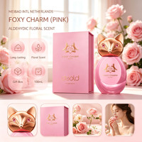Parfum féminin floral aldéhydé 100 ml, élégant, Fox OEM, logo personnalisé, marque privée, vente en gros