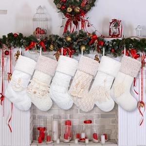 Soporte de calcetín de Navidad de Metal Vintage rústico soporte de árbol para chimenea mantel festivo organizador de exhibición de vacaciones - Product Image 2