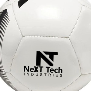 Ballon de football d'entraînement Next Tech Industries en matériau PU pour l'entraînement avec un design personnalisé et un logo personnalisé - Product Image 2