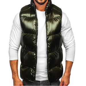 New Style Custom logo Winter Bubble <b>Vest</b> Coat Hot Sale Custom High Quality Wind Proof Puffer <b>Vest</b> <b>Men</b> <b>Vests</b> OEM Serviced - Product Image 1