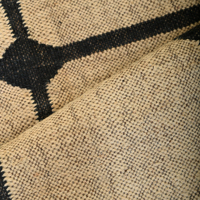 Tapis tressé en jute et laine 100% naturelle, style bohème fait main, pour la décoration de la maison, bureaux, chambre d'enfant, salon - Vente en gros