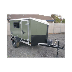 Remorque à bagages fermée avec portes verrouillables pour un transport sécurisé des objets personnels et du fret - Product Image 3