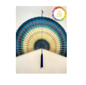 พัดไม้ไผ่ทำมืออย่างระมัดระวังแหล่งที่มาของไม้ไผ่เวียดนามเหมาะสำหรับงานแต่งงานของขวัญปาร์ตี้งานวัฒนธรรมและคำสั่งขายส่ง - Product Image 5