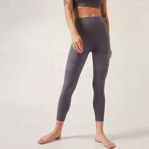 กางเกงเลกกิ้งผู้หญิงเอวยางยืดเลกกิ้งสำหรับเล่นโยคะ - Product Image 2