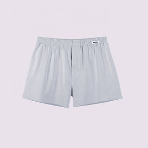 Boxers pour hommes tissés sur mesure en gros, confortables, doux, taille classique, antibactériens, respirants, séchage rapide, couleurs personnalisées - Product Image 3