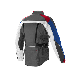 Chaqueta de moto acolchada de alta calidad para mujer, ropa de carreras de motos, lona tejida, impermeable, ecológica, para montar con estilo - Product Image 6