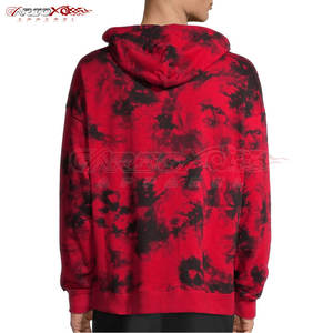 Tie Dye Pullover Hoodie para hombres con capucha con cordón de Basics Casualwear Collection Basics Men Hoodie - Product Image 4
