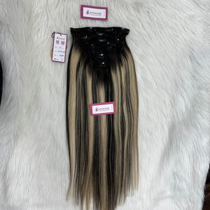 Offre Spéciale 100% cheveux humains tissage Clip-in Extensions cuticule aligné Double dessiné pour Balayage vague naturelle ruban italien Non - Product Image 5