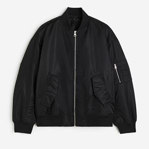 Chaqueta Bomber de Invierno 2023, Estilo Universitario, Personalizada, Lisa, para Adultos, Fabricante OEM, Venta al Por Mayor, Color Sólido Personalizado, 100% Poliéster Satinado, para Hombre - Product Image 6