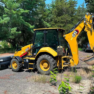 รถตักล้อยาง CAT Caterpillar 420XE มือสอง รถตักแบคโฮ 9 ตัน รถตักหน้า พร้อมเครื่องยนต์ ลูกปืน ปั๊มไฮดรอลิก Moog - Product Image 1