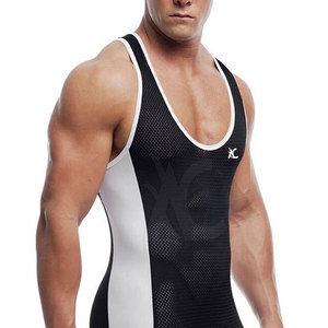 Durable Breathable Fabric Wrestling Uniform Designed For Professional <b>Athletes</b> And Long Lasting Training Use - Product Image 4