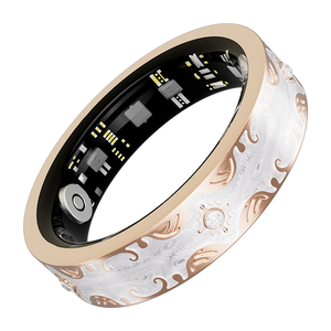 Anillo Inteligente V10 de Aleación, Monitor de Salud, Resistente al Agua 5ATM, Monitor de Frecuencia Cardíaca, Sueño y GPS, Multideporte, para Mujer - Product Image 5