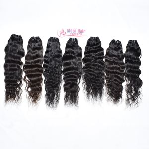 Souper brut de l'Inde fabricant naturel ondulé Remy indien fournisseur de cheveux humains faisceaux forte Double trame avec emballage personnalisé - Product Image 6