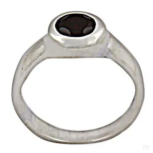 Bague en grenat taille ovale pour femme - Bijou en pierre naturelle de qualité supérieure - Product Image 3