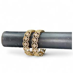 High on Demanded Party Wear Waterproof Brass <b>Women</b> Bangle Set <b>Bracelet</b> for Gift at Affordable Price in Bulk Quantity - Product Image 3