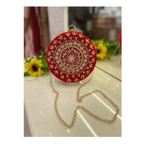 Bolso de mano elegante con cuentas de calidad superior para mujer, bolso de fiesta de noche, accesorio para invitados de boda, monedero elegante disponible al por mayor - Product Image 1