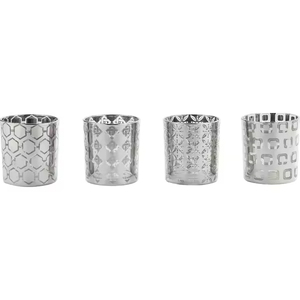 ชุดโลหะสำหรับตกแต่งคาเฟ่4สีเงิน - Product Image 1