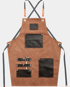 Delantal de Peluquería de Primera Calidad |   Porta Tijeras, Navajas y Peines de Barbería, Delantal con Logotipo Personalizado - Product Image 6