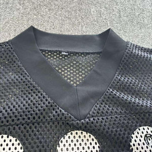 Vente en gros Maillot de football américain personnalisé Plus de taille Boxy Mesh Design pour vêtements de football Mesh France Maillots de football pour homme - Product Image 3