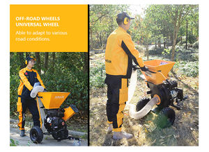 Broyeur de branches de feuilles de jardin facile à utiliser broyeur d'arbre broyeur de bois broyeur de brosse - Product Image 5