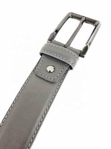 Venta al por mayor cinturones de cuero genuino de piel de vaca de lujo para hombres con hebilla de aleación al por mayor cinturones de cuero personalizados para hombres - Product Image 6