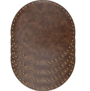 Nueva Llegada, Manteles Individuales de Cuero Puro de Lujo Hechos a Mano de la Mejor Calidad, Manteles Individuales de Cuero Personalizados, Manteles Individuales Decorativos de Cuero - Product Image 5