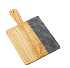 Bloc à découper en bois durable Dernière conception Ustensiles de cuisine en marbre et en bois pour planche à découper Ustensiles de cuisine - Product Image 1