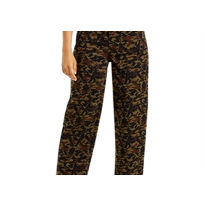 Pantaloni mimetici da donna Avec Les Filles, modello rilassato e affusolato, in tela traspirante, con elastico in vita, taglie XL e 3XL - Product Image 5