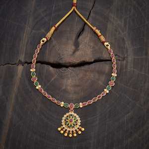 <b>Silver</b> Temple Cultural Collectible Necklace 181850 - Product Image 2