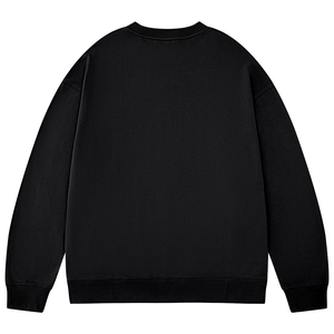 เสื้อสเวตเชิ้ตผ้าฝ้ายหนานุ่ม ไซส์ใหญ่พิเศษสำหรับผู้ชาย ลายพิมพ์วินเทจ ทรงปกติ - Product Image 1