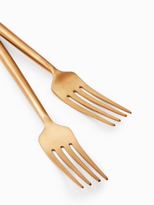 Ensemble de fourchettes faites à la main en métal avec logo personnalisé de la meilleure qualité du fabricant et exportateur indien - Product Image 5