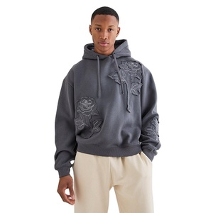 เสื้อฮู้ดดี้ผู้ชายไซส์ใหญ่พิเศษแบบมีเชือกผูก ปี 2026 คุณภาพสูง ขนาดปกติ ออกแบบลายพิมพ์ตามสั่ง น้ำหนัก 350 กรัม ขายส่ง - Product Image 4