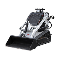 CE-zertifizierte Mini-Lader des Herstellers 1 Tonne 2 Tonnen Vorderrad lader Kleine Landwirtschaft Landwirtschaft liche Mini-Kompakt lader