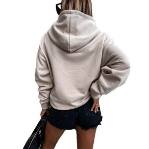 Custom Hoodies <b>Men</b> Unisex Streetwear Pullover Hoodies Embroidery Logo Plain Heavyweight Hoodies - Product Image 4