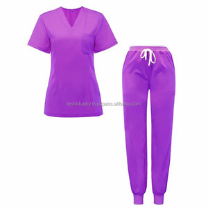 Combinaison de gommage de haute qualité unisexe blouses médicales vente en gros d'uniformes hospitaliers à la mode ensembles d'uniformes de gommage d'infirmière personnalisés - Product Image 2