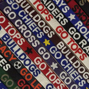 Correa de Bolso Bordada con Cuentas de Semillas, Elegante y Hecha a Mano, Correa de Bolso Bordada con Cuentas, Correa Personalizada en Tamaño y Diseño - Product Image 1