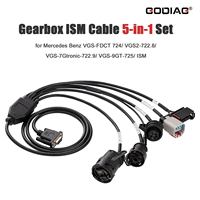 Cable de Caja de Cambios GODIAG ISM 5 en 1 para Mercedes Benz VGS-FDCT 724/ VGS2-722.8/ VGS-7G-TRONIC-722.9/ VGS-9GT-725/ ISM